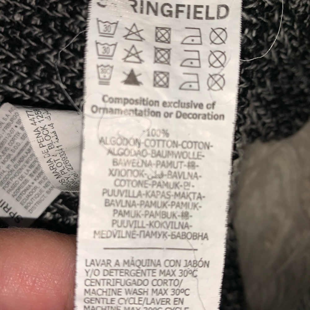 Springfield Striped  Open Cardigan - Picture 2 of 5